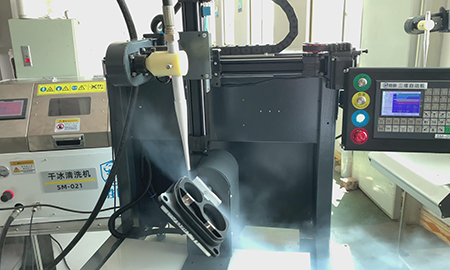 德鋮052C全自動(dòng)干冰清洗機(jī)應(yīng)用案例視頻 